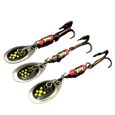 China Metal Lead Hook With Lure Fishing Spinner Metal Fishing Jig Hook Barbed Hook for sale