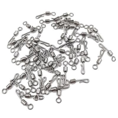 China Swivels Fishing Fishing Accessories Stainless Steel Fishing Rolling Rolling Swivel L-069 for sale