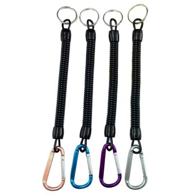 China Multi Color Fishing Rope Retention Lanyards Boating Tpu Lead Fishing Rope L-062 for sale