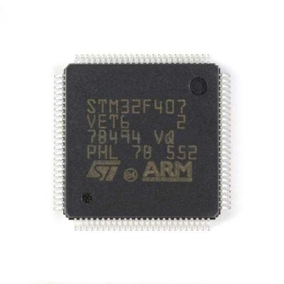 China The new and original IC MCU 32BIT 256KB FLASH LQFP-100 microcontroller IC of STM32F407VET6 standard chips STM32 STM32F STM32F407 STM32F407VET6 for sale