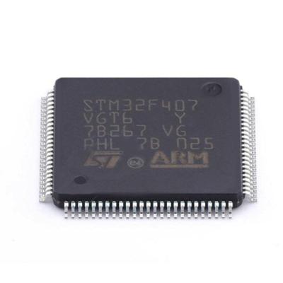 China New and Original STM32F407VGT6 Standard IC MCU 32BIT 1MB FLASH LQFP100 Microcontroller IC Chips STM32 STM32F STM32F407 STM32F407VGT6 for sale