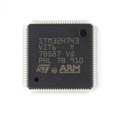 China New and original STM32H743VIT6 IC MCU 32BIT 2MB FLASH LQFP100 microcontroller IC standard chips STM32 STM32H743 STM32H743VIT6 for sale