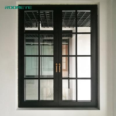 China Magnetic American Style Heat Break Screen Aluminum Tilt Tower Window With SDL for sale