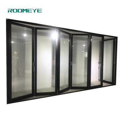 China Modern Aluminum Folding Door Stacking Door Patio Door for sale