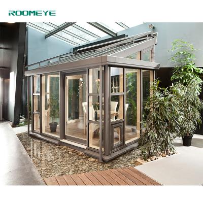 China Hot Selling Tempered Glass ROOMEYE Modern Design Aluminum Winter Garden for sale