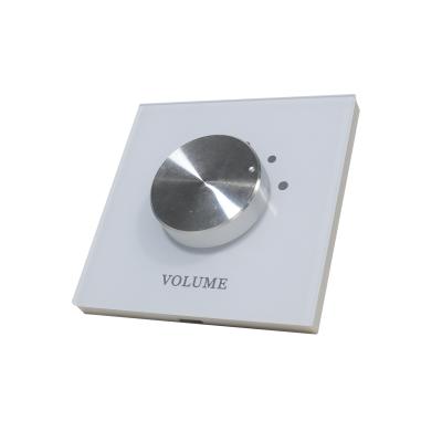 China PA Audio System Volume Control Switch Wall Mount Volume Controller For All Kind Stereo Amplifier 411236 for sale