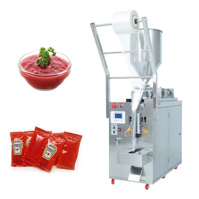 China Vertical Three Multifunctional Liquid Side Packing Machine Food Paste Paste Sealed Paste Filling Machine Price for sale