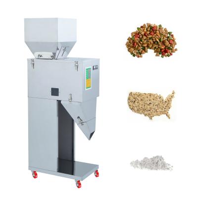 Κίνα New Design 2~999g Food CE Square Hopper Automatic Powder Granule Weighing Filling Machine For Grain Flour Tea Particl Beans προς πώληση