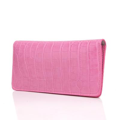 China 2021 New Fashion Crocodile Pattern Pull Coin Purse Clutch Bag High Quality Single Women for sale