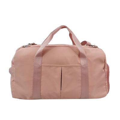 China Wholesale High Quality Casual Fitness Soccer Basketball Gym Sport Handbag With Shoe Compartment Weekend Travel Bag Women Casual Outdoor for sale