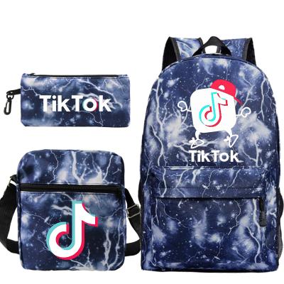 China With High Quality Waterproof USB Backpack Set For Girls School Bags Student Book Bags Casual School Backpack for sale