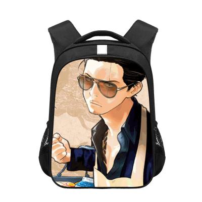 China Waterproof Husband School Student Way Bags Wholesale Anime Customized Waterproof Student School Backpack for sale