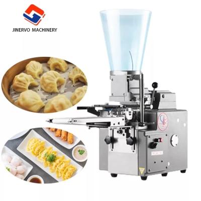 China Small semi automatic restaurants table top gyoza wrapper manufactures dumpling making machine for sale