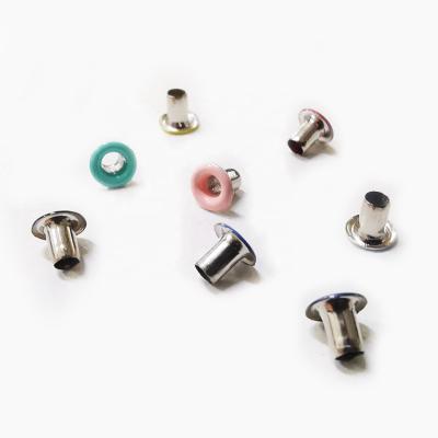 China Wholesale Excel Durable Tubed Metal Supplies Grommets For Dress Curtain Banner Grommet Rings Grommet for sale