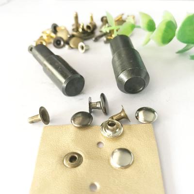 China Assemble Bucket Rivet China 8mm 10mm 12mm Double Cap Rivet Die for sale