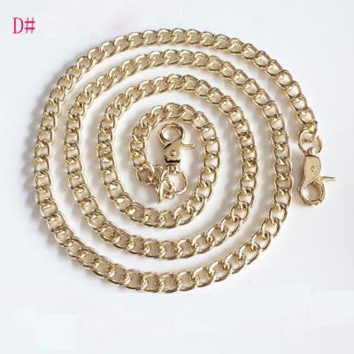 China Used For Wholesale Flower Pot Metal Aluminum Chain Chain For Halter T-Shirt Cadena De Aluminio Dorado Gothic Punk Top for sale