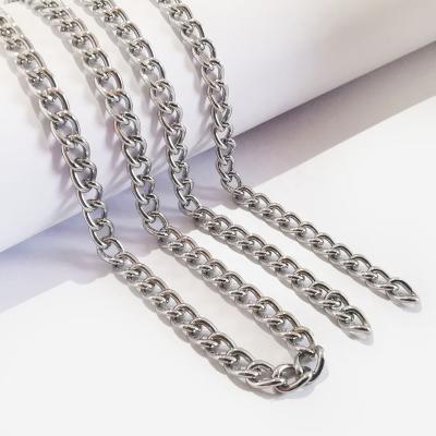 China Pet Rope 304 Stainless Steel Chain For Dip Belt Chain Dog Neck Cadena Acero Chain for sale