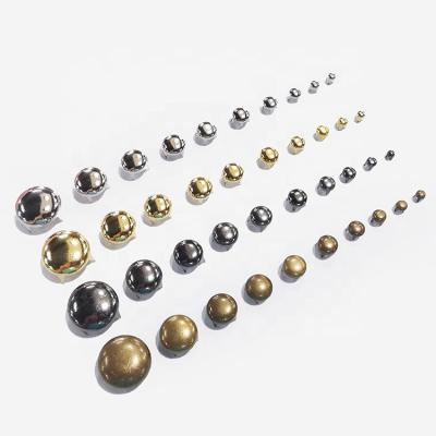 China Source Nickel Free Manufacturer Round Brass Studs With Four Claw Fashion Round Decorative Four Claw Stud For Shoe for sale