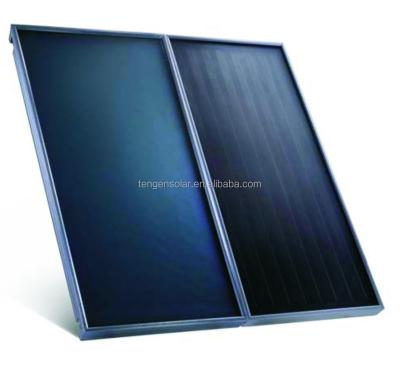 China outdoor solar panel collector flat plate solar thermal collectors for hot water system price for sale