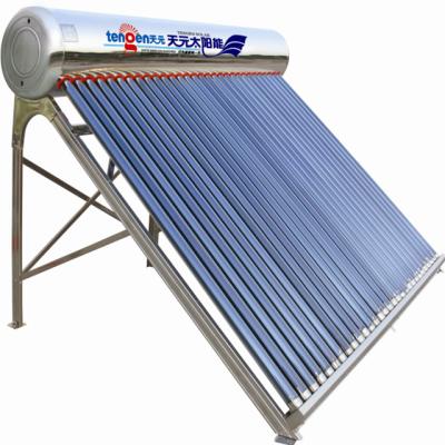 China Outdoor Solar Water Heating System Hot Water Tank Heater Water for sale