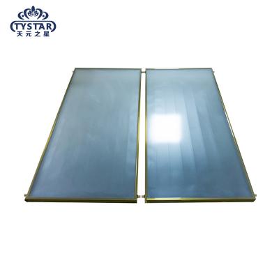 China Swimming Pool Outdoor Flat Panel Collector Solar Water Heater Heating Solar Powered Hot Water System for sale