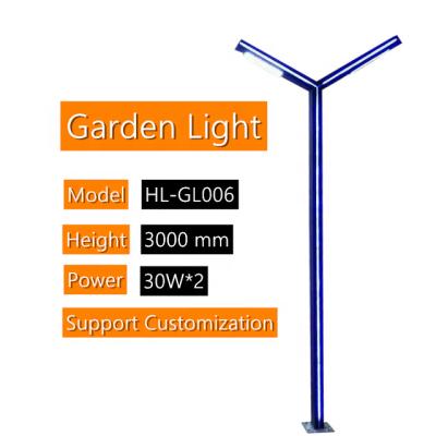 China LANDSCAPE HELIST Customized Double Head 30W*2 Outdoor LED Garden Landscape Lights for sale