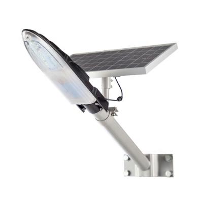 China Garden Motion Sensor Led Solar Panel Light Outdoor Street Light With Free Arm Pole for sale