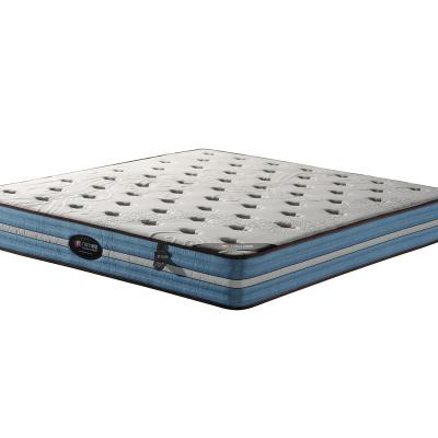 China Flippable Manufacturer Luxury Five Star Hotel Vacuum Latex Pocket Spring Queen Size Compressed Mattress for sale