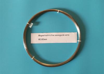 China Magnetostrictive Waveguide Wire For Level Gauge Straight Wire 0.8mm for sale