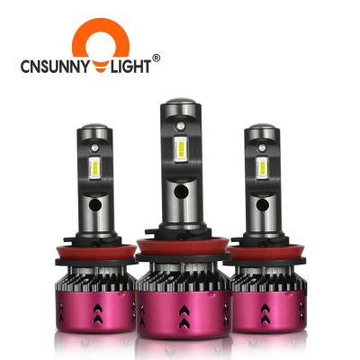 China Aluminum Alloy For All Body Auto Lighting System H7 Lucesl OEM Faros Turboes Luces Led Para Led Aut Foco H4 Lampu Engine Depo Auto Lamp Led Headlight Car for sale