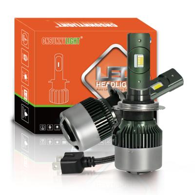 China 6000K 3000K 4300K ​​H4 H11 9005 Dual Color LED Headlight And Fog Light Car Headlight Bulbs Fog Lights 9006 H7 H1 H3 Replace Lighting Accessories for sale