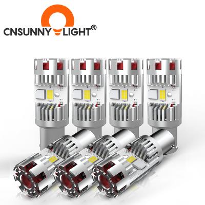 China Aluminun Whole Body Auto Factory P21w 1157 LED Bulb 48W 4800Lm 12V Stops Lambasi 7443 Car Light Bulbs Turn Signals Tail Fog Led T20 Car Brake Lights for sale