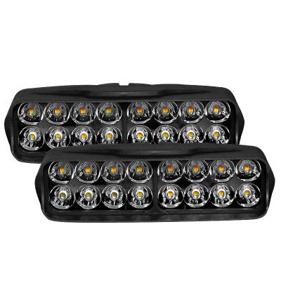 China ABS Full Body ODM Gallipot Led Fog/Police Light Bar Offroad Truck Lighting Systems Ambulance Lux Para Camiones 12V Drive Led Work Light for sale