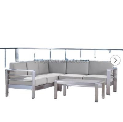 China High Quality Sofa Set Patio Garden Furniture Luxury Sofa Furniture European Aluminum Outdoor Modern Factory Wholesale for sale