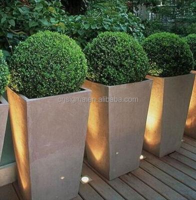 China Durable Flower Pot Stands Designs Outdoor Planters Large Garden for sale