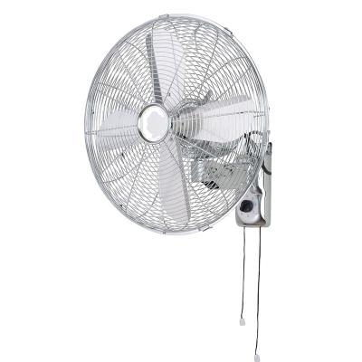 China Wall Mounted Metal Fan 16 Inch Metal Wall Fan Air Cooling Fan for sale