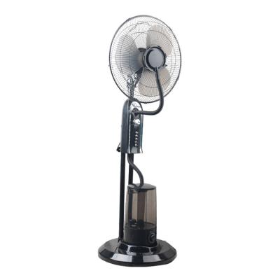 China Hotel Powered Swing Air Cooling 16 Inch Cool Water Bottle Spray Mist Fan With Timer for sale