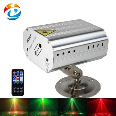 China Indoor Mini Laser Projector Stage Light Strobe Laser Show DJ Disco Light with Remote Control for sale