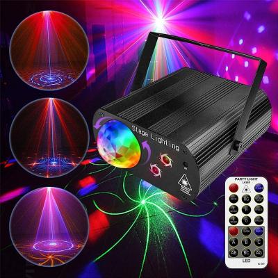 China Multi-Effect Stage DJ Disco Lighting LED Mirror Ball DJ Disco Lamp Multi-Effect LED Party LASER LIGHTS +Nightclub LASER LIGHTS for sale