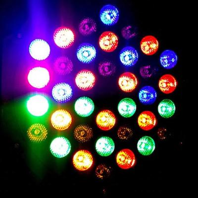 China Party RGB LED DJ Par Lights 36LEDs Stage Lighting Spotlights Controlled By DMX Control for sale