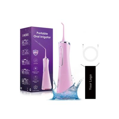 China IPX7 Waterproof Cordless Oral Irrigator Nozzle 2 in 1 Portable Electric Cordless Dental Water Flosser Toothbrush Water Flosser for sale