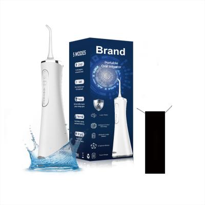 China Waterproof USB Rechargeable Oral Irrigator Cordless Oral Irrigator Jet Flosser Water IPX7 Portable Dental Water Flosser for sale