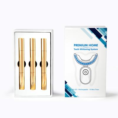 China Exceptional Whitening Effect Private Logo Teeth Whitening Kit Home Use Light Peroxide Rechargeable Cordless Led Teeth Non Whitening Led Kit for sale