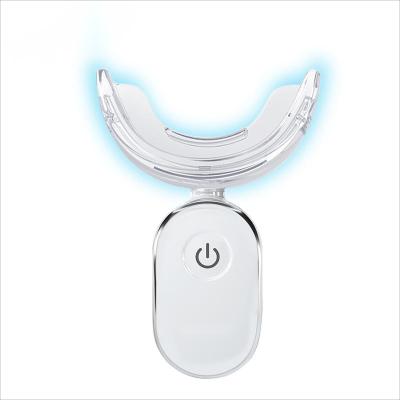 China Outstanding Whitening Effect Home Use Rechargeable Wireless Teeth Whitening Led Light 28pcs Teeth Whitening Device Logo Private Teeth Whitening Lamp for sale