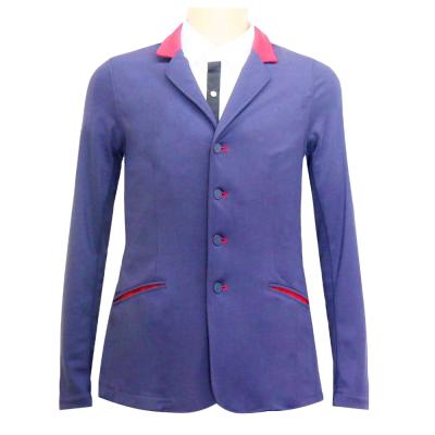 China New Design Super Elastic Nylon Spandex High Quality Custom Dry Fit Man Riding Competition Equestrian Jacket for sale