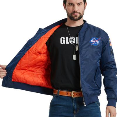 China Custom Plus Size Brand Men's Plus Size Jacket Winter Coats Cheap Puffy Bomber Jacket for sale