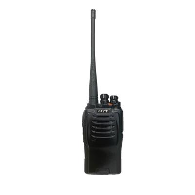 China QYT KT-289G handheld walkie talkie advanced hotel walkie talkie with charger china VHF radio walkie talkie push to talk for sale