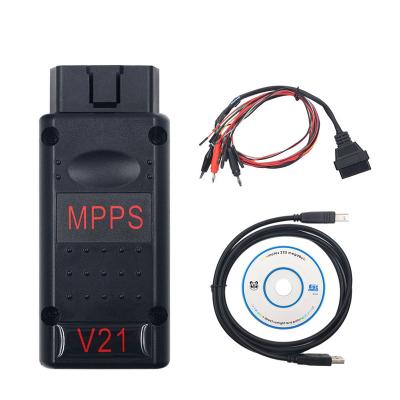 China Universal MPPS V21 OBD2 Car ECU Chip Tuning Tool For ECU Flasher EDC15 EDC16 EDC17 Inkl 21 mpps v18 v16 Checksum new version mpps best for sale