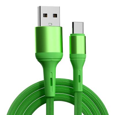 China MP3/MP4 Player CBZN CB-YDA10 Nylon Braided Charging Type C Cable Data Cable Usb Fast Charging for sale