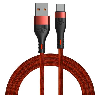 China CBZN CB-KDA01 6A Mobile Phone Type-C Nylon Braided Cable Super Fast Charging Mobile Data Cables for sale